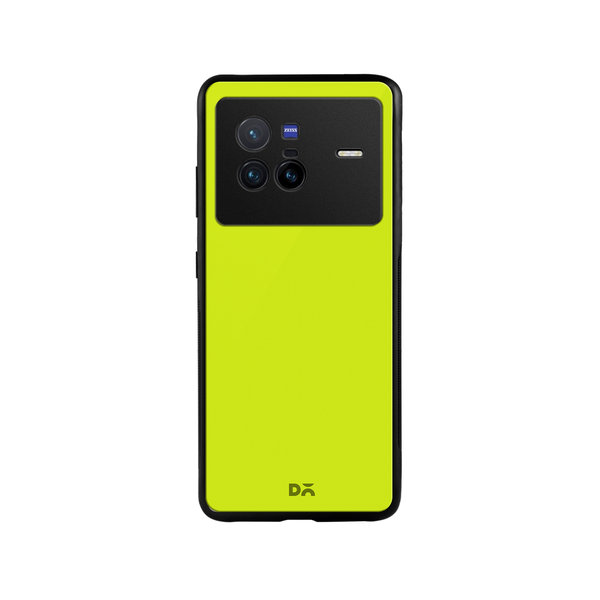 

DailyObjects Lime Green Glass Case Cover For Vivo X80