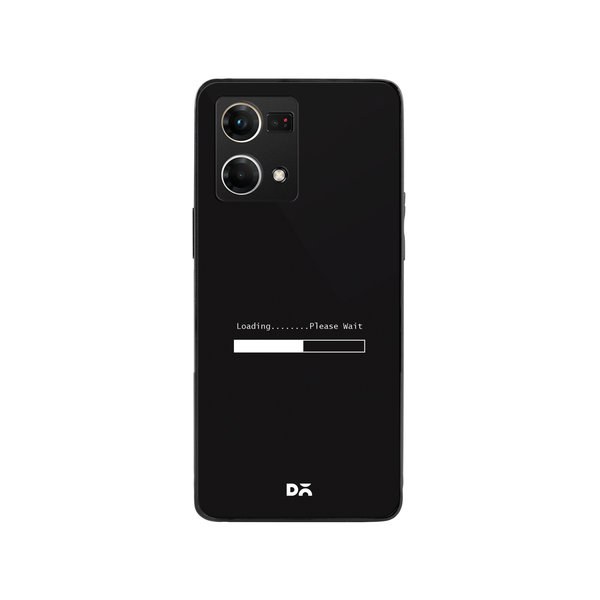 

DailyObjects Loading Dialog Glass Case Cover For Oppo F21 Pro