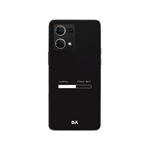 

DailyObjects Loading Dialog Glass Case Cover For Oppo Reno 7