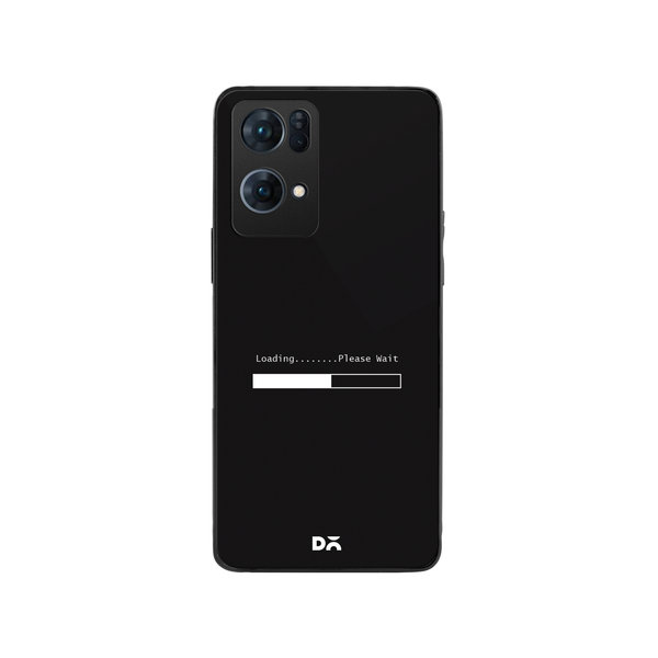 

DailyObjects Loading Dialog Glass Case Cover For Oppo Reno 7 Pro