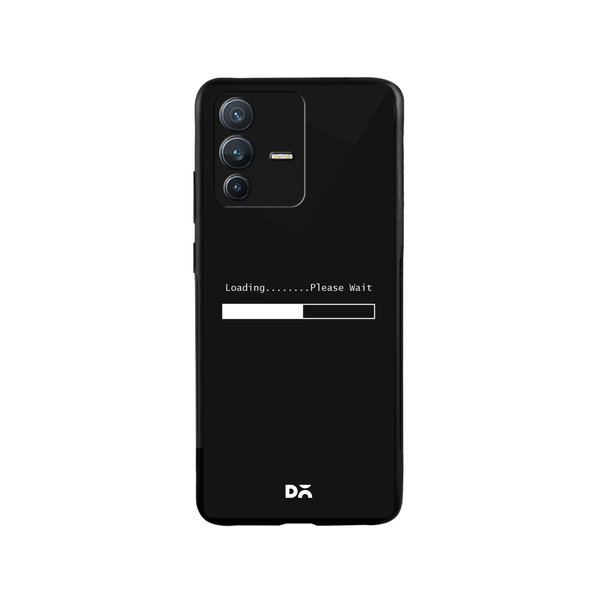 

DailyObjects Loading Dialog Glass Case Cover For Vivo V23