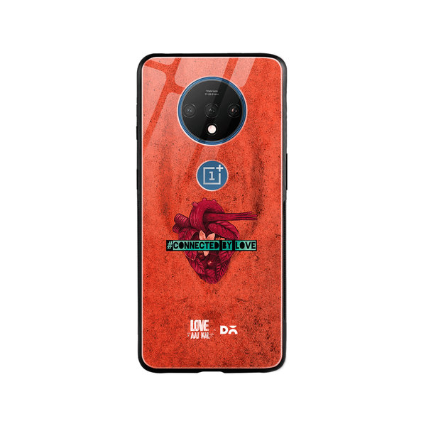 

DailyObjects Love Beat Glass Case Cover For OnePlus 7T