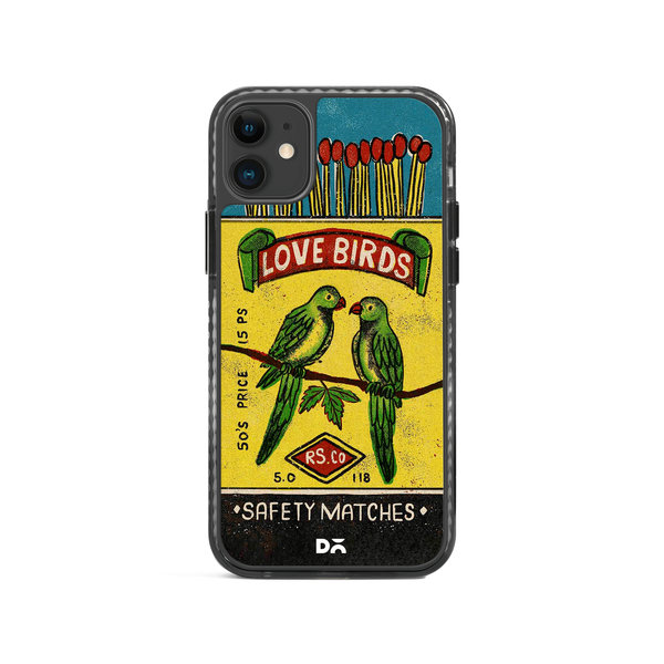

DailyObjects Love Birds Matchbox Stride 2.0 Case Cover For iPhone 11