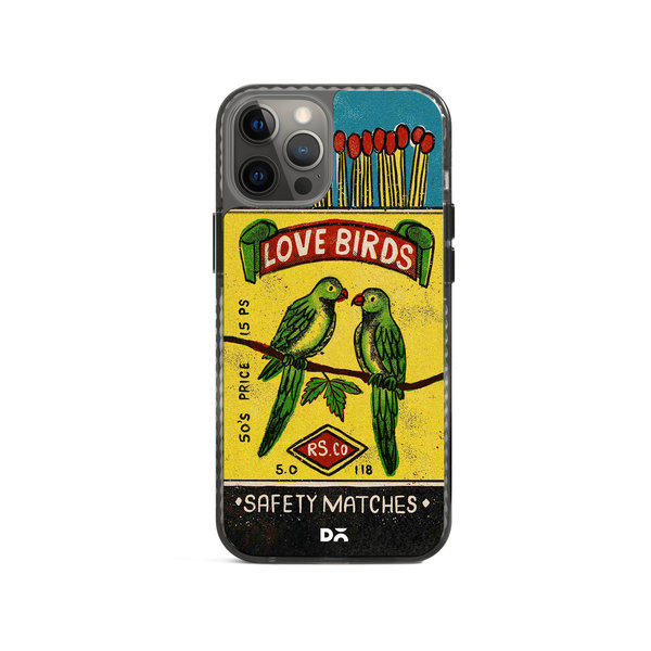 

DailyObjects Love Birds Matchbox Stride 2.0 Case Cover For iPhone 12 Pro