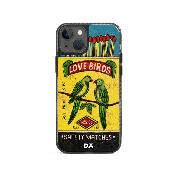 

DailyObjects Love Birds Matchbox Stride 2.0 Case Cover For iPhone 15