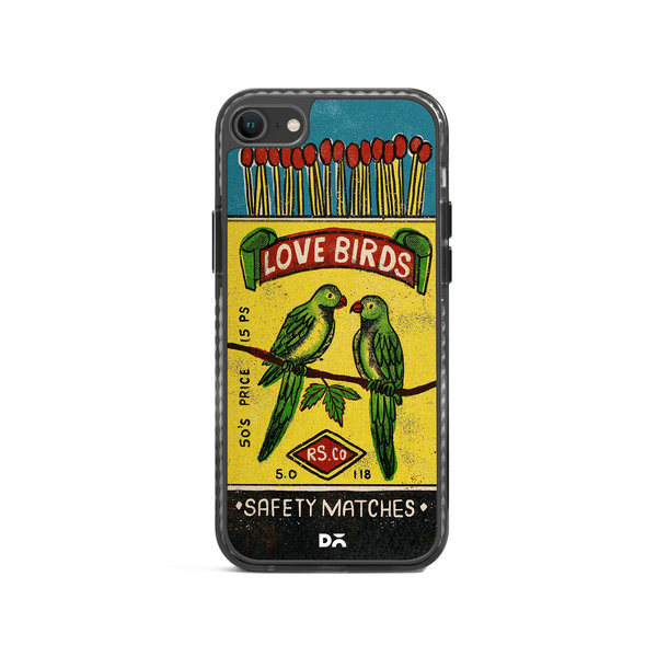 

DailyObjects Love Birds Matchbox Stride 2.0 Case Cover For iPhone 8