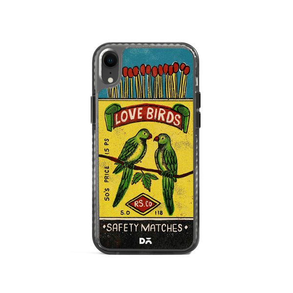 

DailyObjects Love Birds Matchbox Stride 2.0 Case Cover For iPhone XR