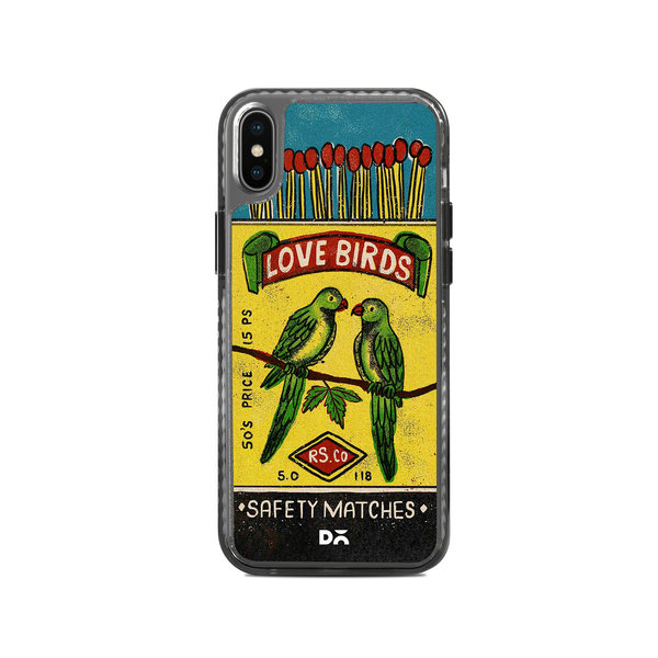 

DailyObjects Love Birds Matchbox Stride 2.0 Case Cover For iPhone XS
