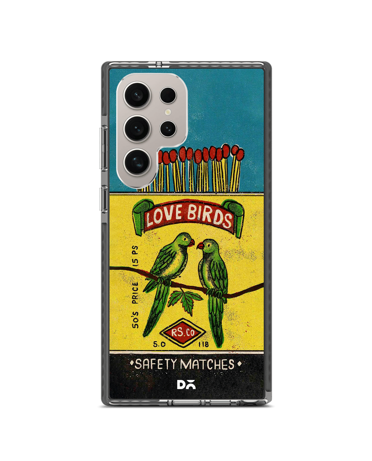 Love Birds Matchbox Stride 3.0 Magnetic Case Cover For Samsung Galaxy S24 Ultra