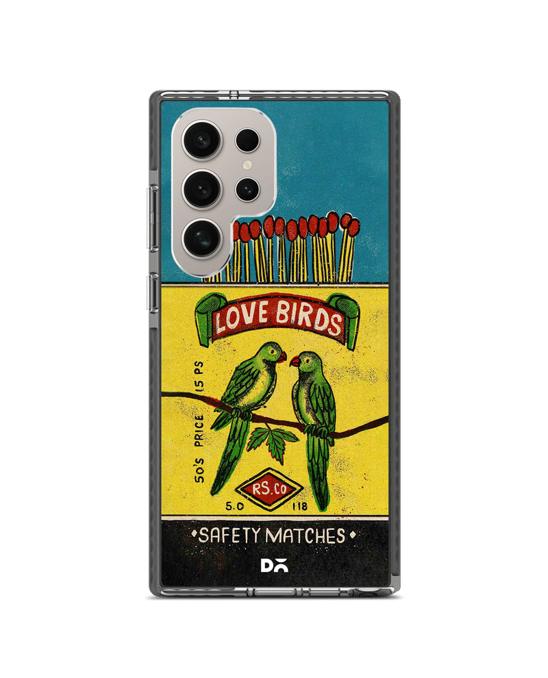 Love Birds Matchbox Stride 3.0 Magnetic Case Cover For Samsung Galaxy S24 Ultra