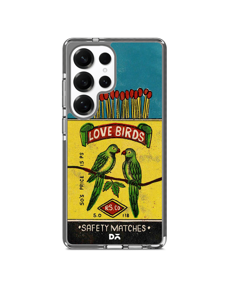 Love Birds Matchbox Stride 3.0 Magnetic Case Cover For Samsung Galaxy S25 Ultra