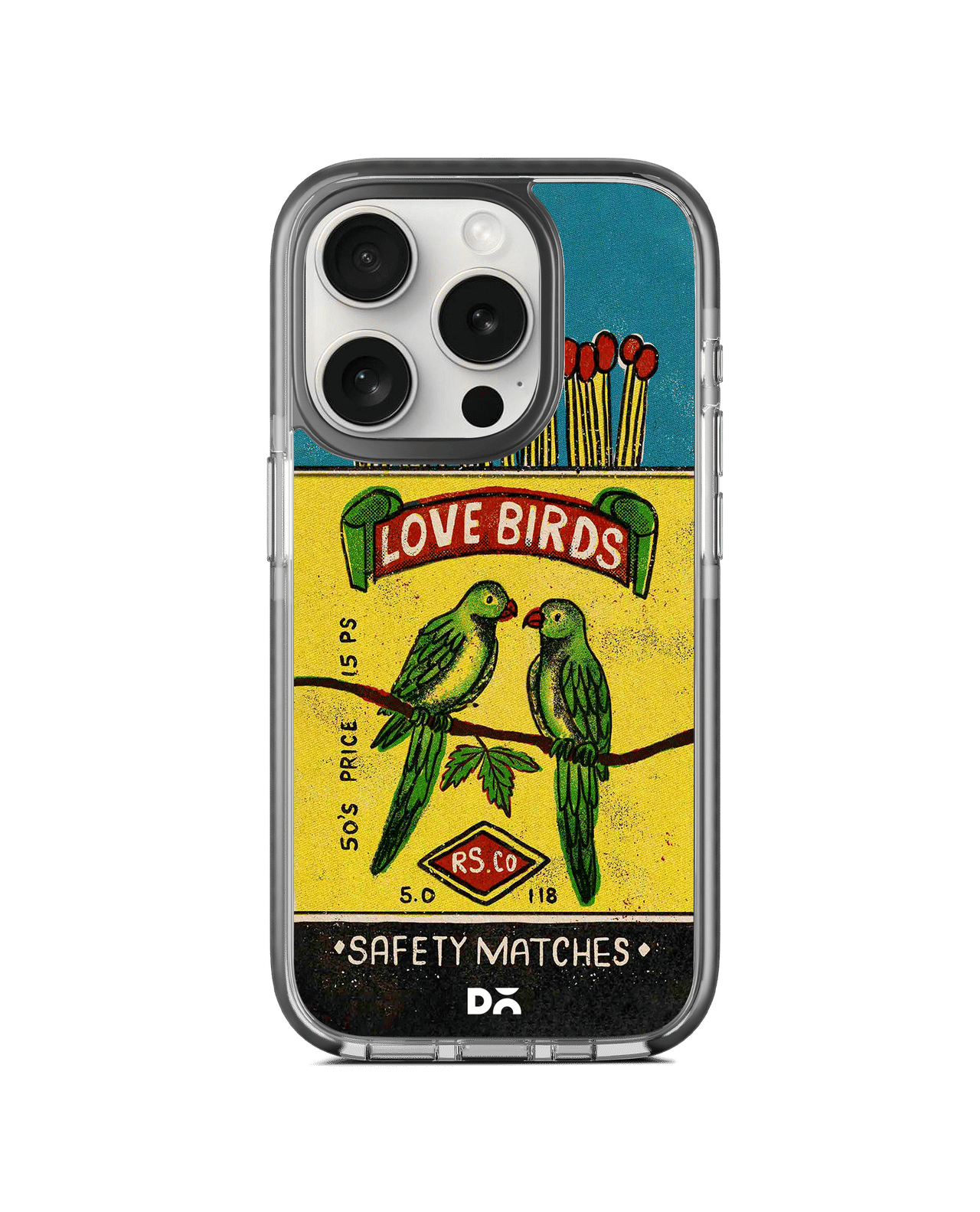 Love Birds Matchbox Stride 3.0 MagSafe Case Cover For iPhone 14 Pro