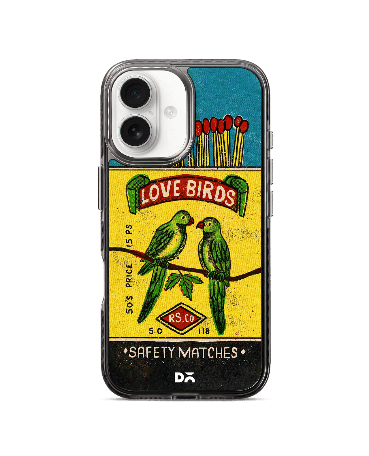 Love Birds Matchbox Stride 3.0 MagSafe Case Cover For iPhone 16