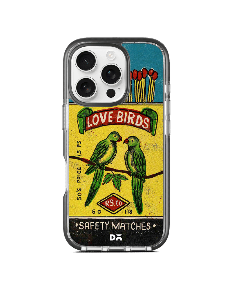 Love Birds Matchbox Stride 3.0 MagSafe Case Cover For iPhone 16 Pro Max
