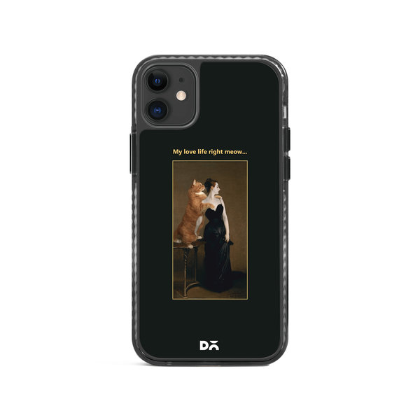 

DailyObjects Love Life Meow Stride 2.0 Case Cover For iPhone 11