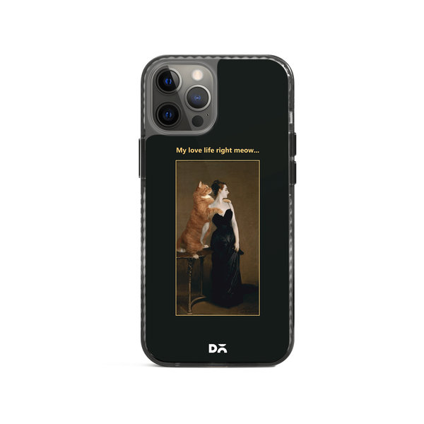 

DailyObjects Love Life Meow Stride 2.0 Case Cover For iPhone 12 Pro