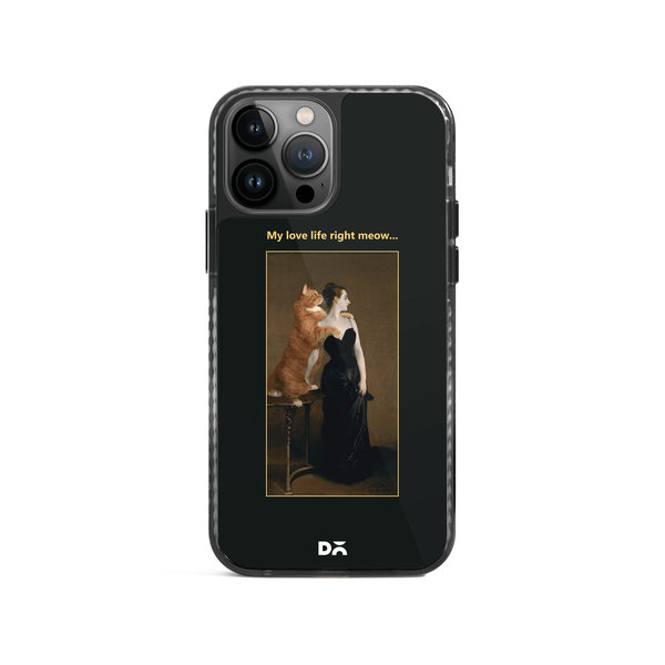 

DailyObjects Love Life Meow Stride 2.0 Case Cover For iPhone 14 Pro