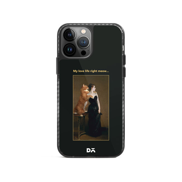 

DailyObjects Love Life Meow Stride 2.0 Case Cover For iPhone 15 Pro Max