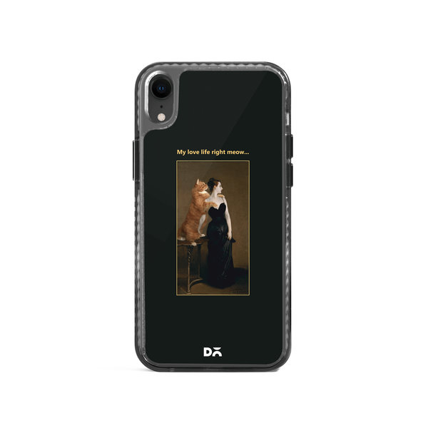 

DailyObjects Love Life Meow Stride 2.0 Case Cover For iPhone XR