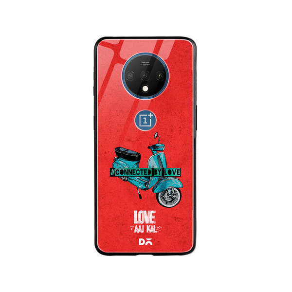 DailyObjects Love Scooter Glass Case Cover For OnePlus 7T