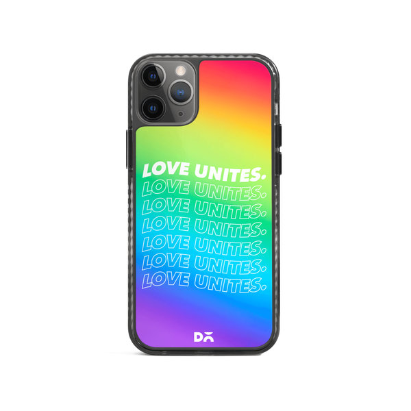 

DailyObjects Love Unites Stride 2.0 Case Cover For iPhone 11 Pro Max