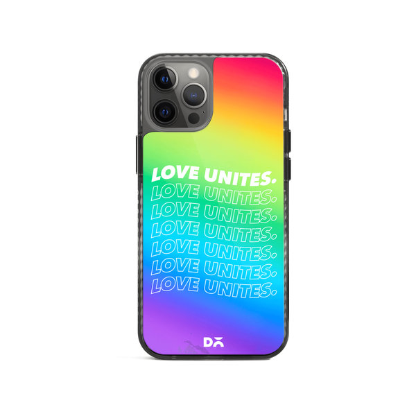 

DailyObjects Love Unites Stride 2.0 Case Cover For iPhone 12 Pro