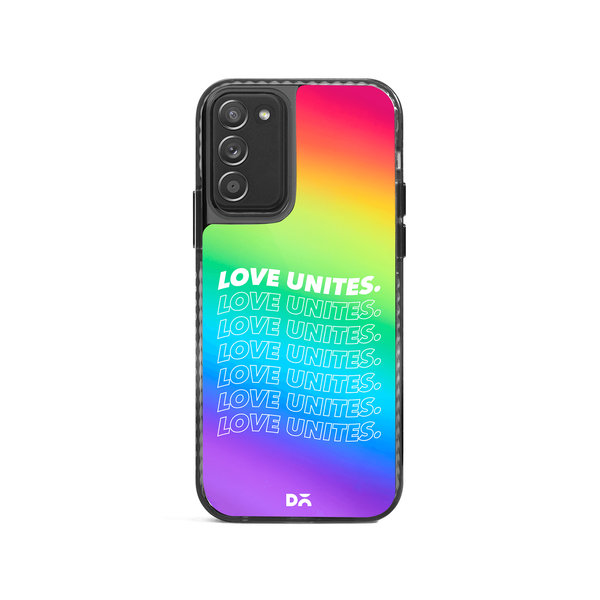 

DailyObjects Love Unites Stride 2.0 Case Cover For Samsung Galaxy S20 FE
