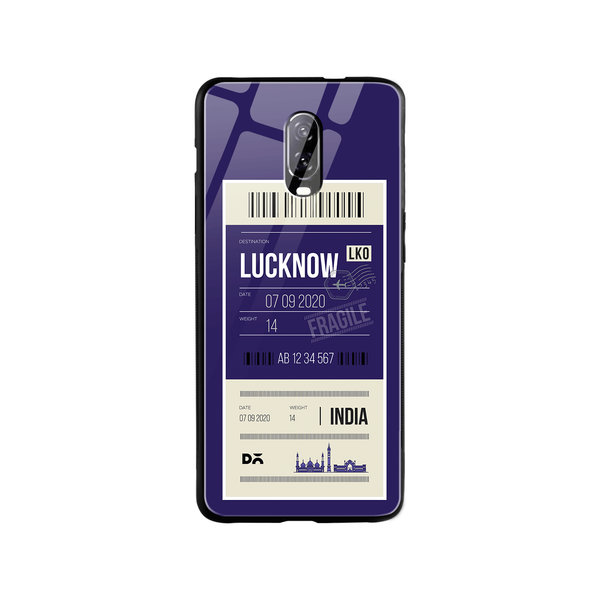 

DailyObjects Lucknow City Tag Glass Case Cover For OnePlus 7