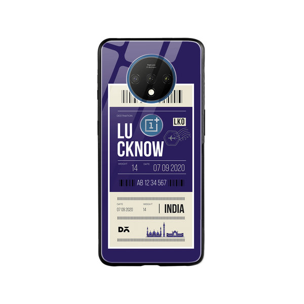 

DailyObjects Lucknow City Tag Glass Case Cover For OnePlus 7T