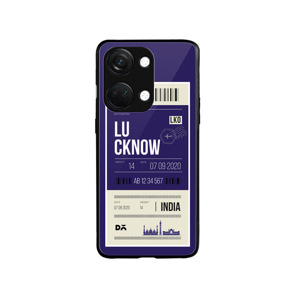 

DailyObjects Lucknow City Tag Glass Case Cover For OnePlus Nord 3