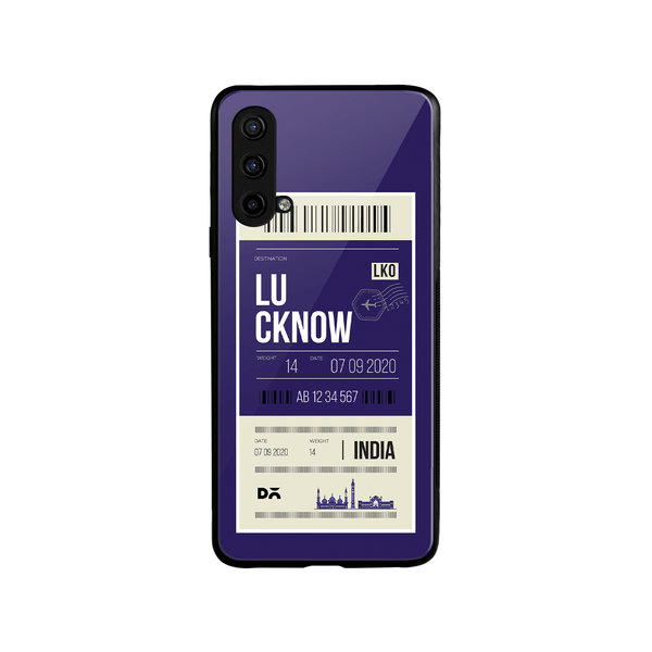 

DailyObjects Lucknow City Tag Glass Case Cover For OnePlus Nord CE
