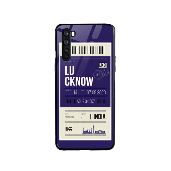 

DailyObjects Lucknow City Tag Glass Case Cover For OnePlus Nord
