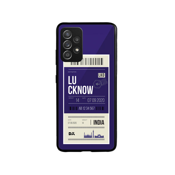 

DailyObjects Lucknow City Tag Glass Case Cover For Samsung Galaxy A53