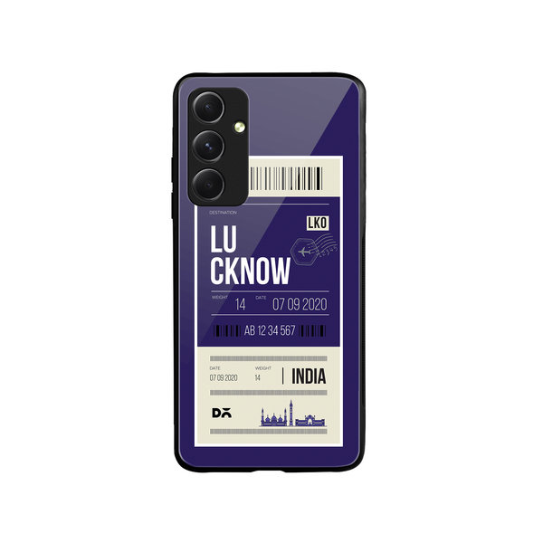 

DailyObjects Lucknow City Tag Glass Case Cover For Samsung Galaxy A54 5G