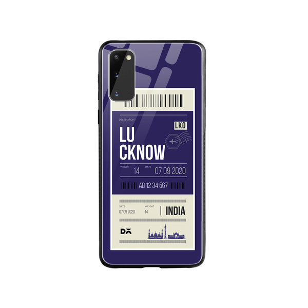 

DailyObjects Lucknow City Tag Glass Case Cover For Samsung Galaxy S20