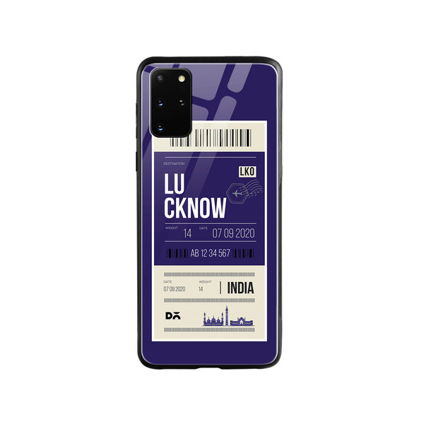 

DailyObjects Lucknow City Tag Glass Case Cover For Samsung Galaxy S20 Plus