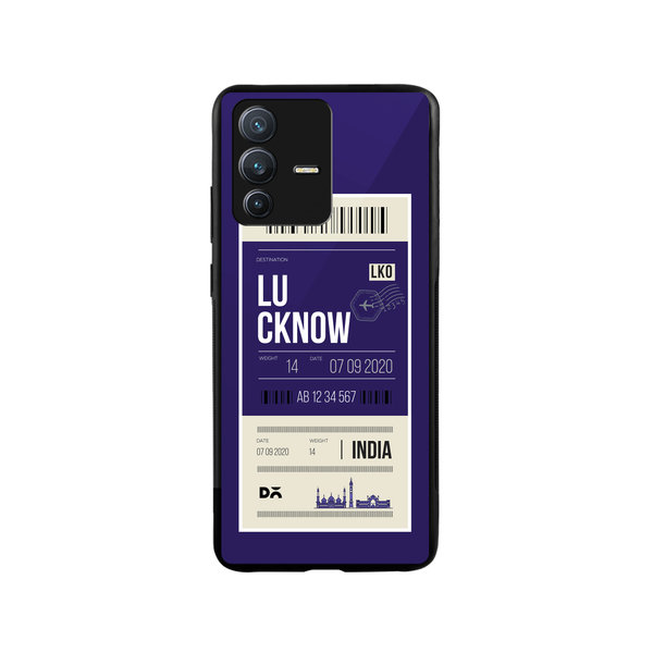 

DailyObjects Lucknow City Tag Glass Case Cover For Vivo V23 Pro