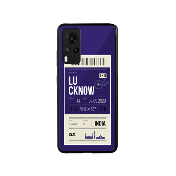 

DailyObjects Lucknow City Tag Glass Case Cover For Vivo X60