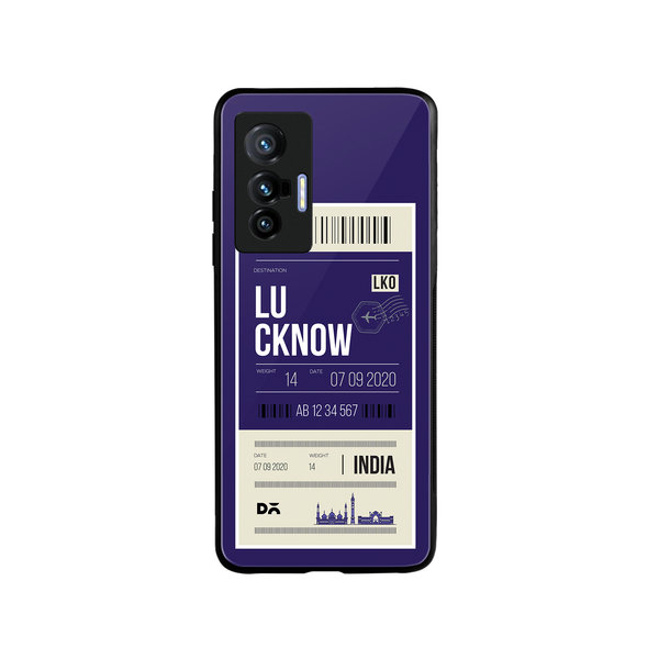 

DailyObjects Lucknow City Tag Glass Case Cover For Vivo X70