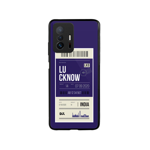 

DailyObjects Lucknow City Tag Glass Case Cover For Xiaomi 11T