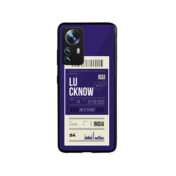 

DailyObjects Lucknow City Tag Glass Case Cover For Xiaomi 12 Pro
