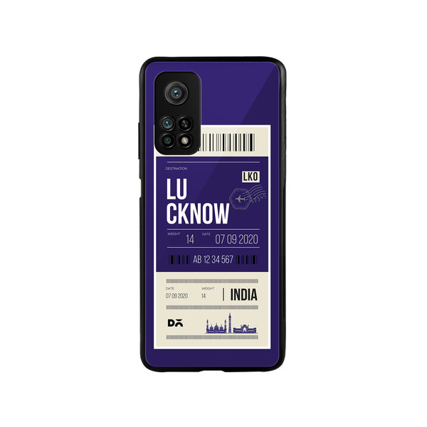 

DailyObjects Lucknow City Tag Glass Case Cover For Xiaomi Mi 10T