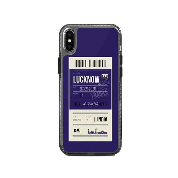

DailyObjects Lucknow City Tag Stride 2.0 Case Cover For iPhone XS