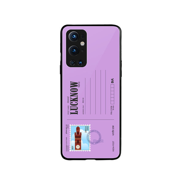 

DailyObjects Lucknow Clock Tower Postcard Glass Case Cover For OnePlus 9 Pro