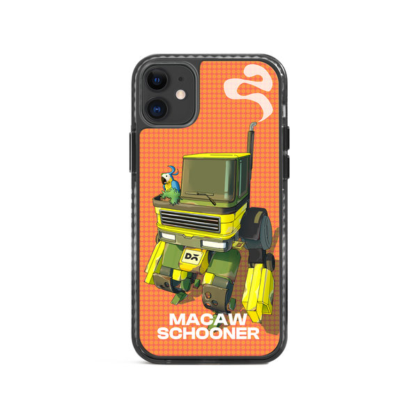 

DailyObjects Macaw Schooner Stride 2.0 Case Cover For iPhone 11