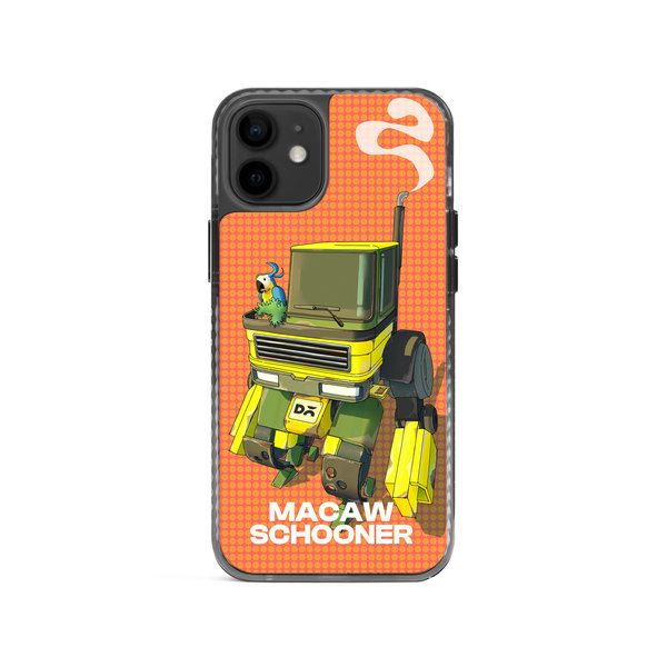 

DailyObjects Macaw Schooner Stride 2.0 Case Cover For iPhone 12