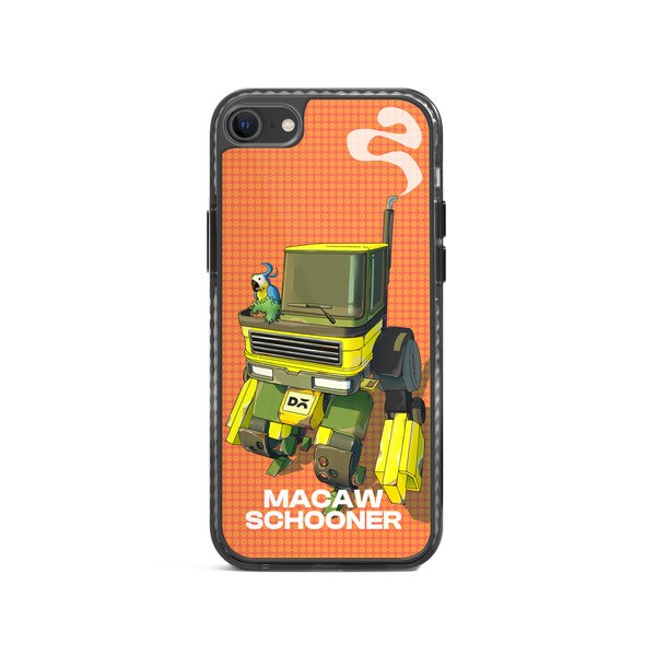 

DailyObjects Macaw Schooner Stride 2.0 Case Cover For iPhone SE 2020