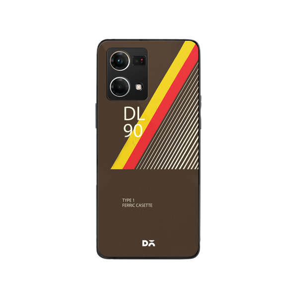 

DailyObjects Made With Love Premium Glass Case Cover For Oppo F21 Pro
