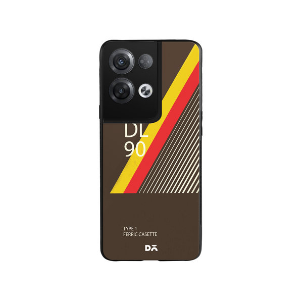 

DailyObjects Made With Love Premium Glass Case Cover For Oppo Reno 8