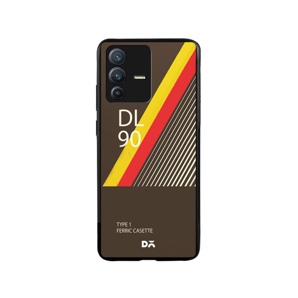 

DailyObjects Made With Love Premium Glass Case Cover For Vivo V23 Pro